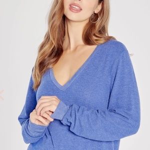 Lavender Wildfox v neck size xs